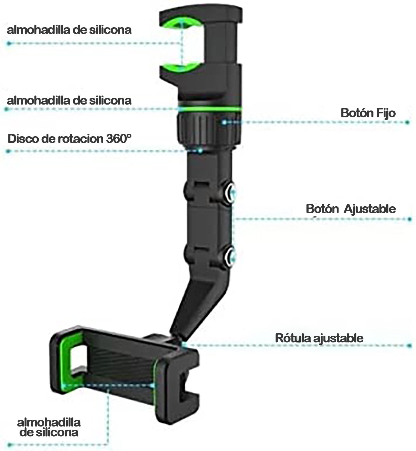 Orbitech 360º Pro - Soporte Multifuncional